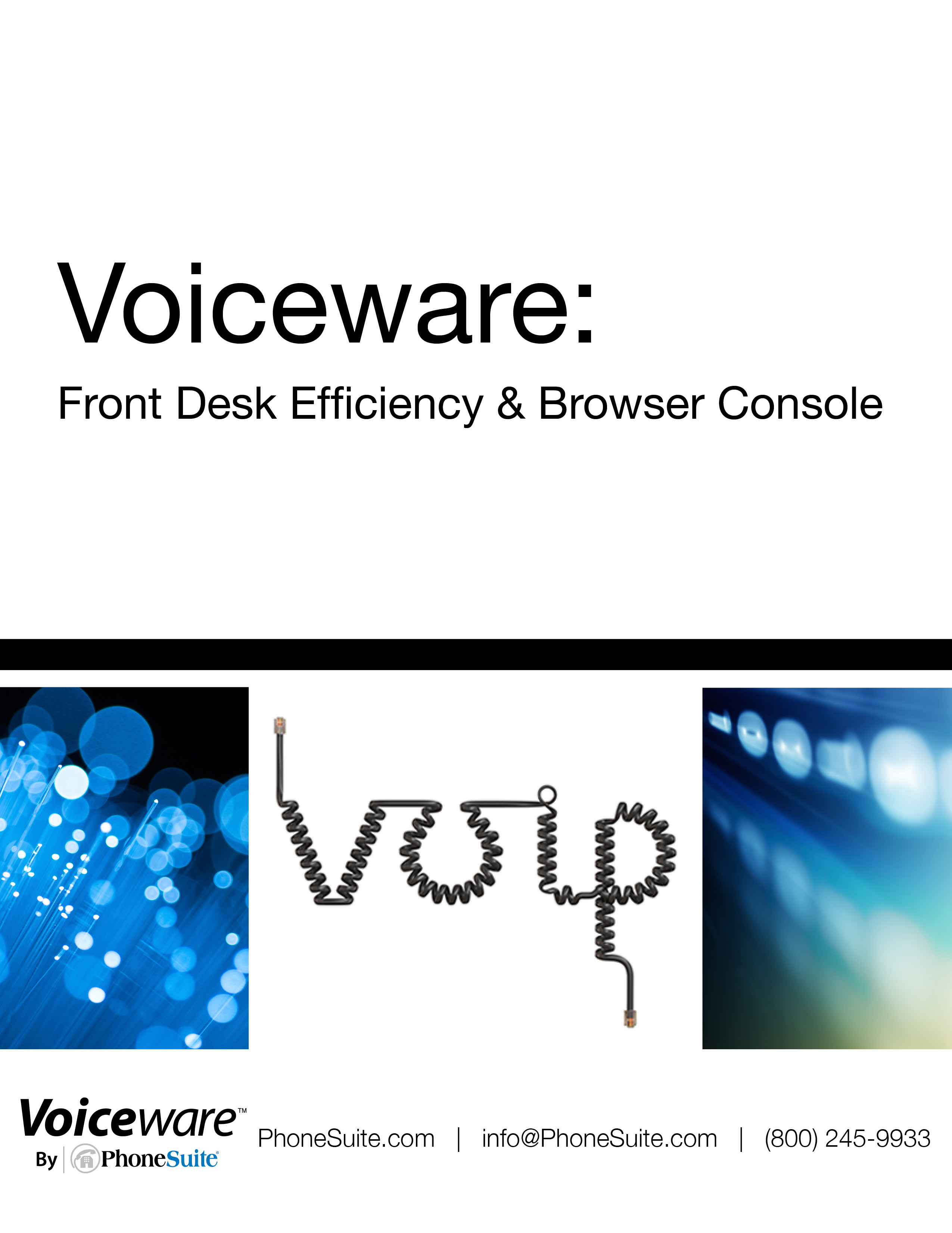 Voiceware Hotel Telephone VoIP Technology